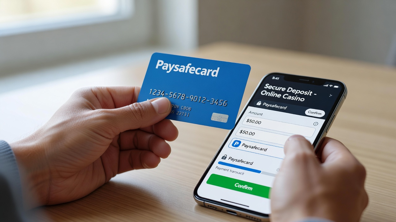 Jak funguje vklad přes Paysafecard do online casina krok za krokem - paysafecard automaty
